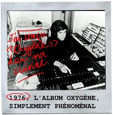 Oxygène,1976,album, jean michel jarre,studio